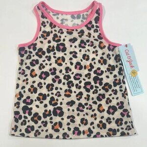 3/$15  Cat & Jack – Girls’ Cheetah Print Small (6/7) Sleeveless Tank Top